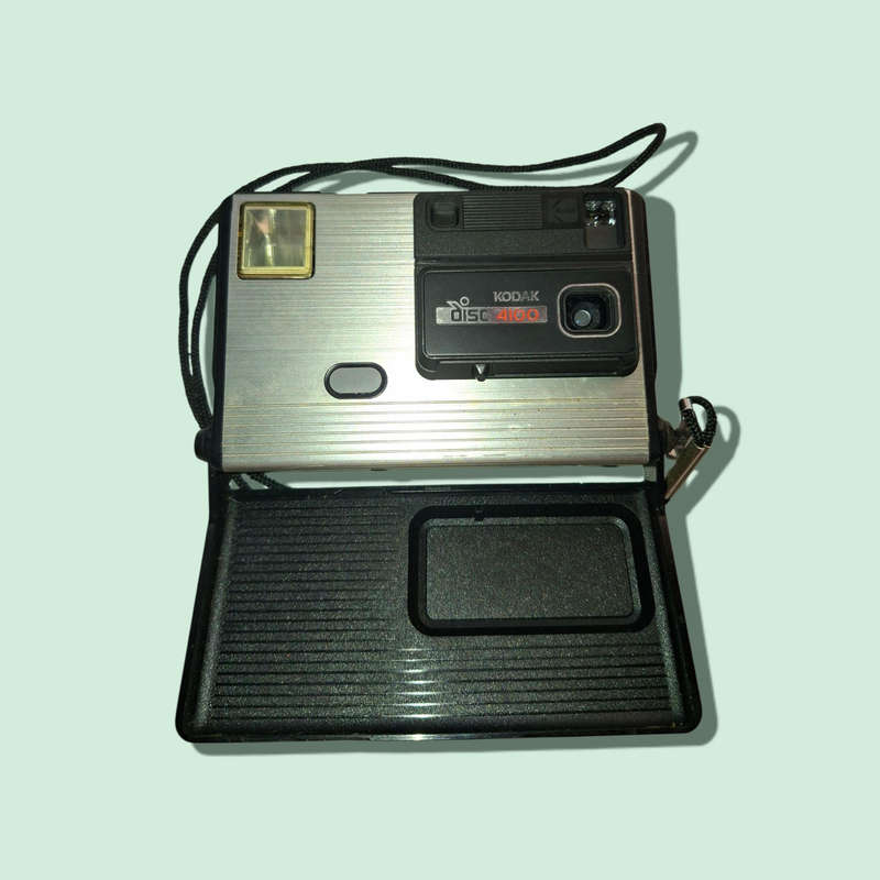 Kodak disc 4000 and 4100 film disc cameras