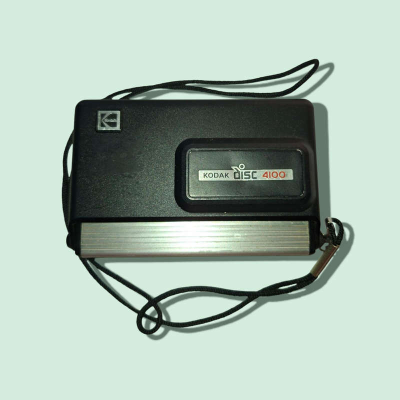 Kodak disc 4000 and 4100 film disc cameras