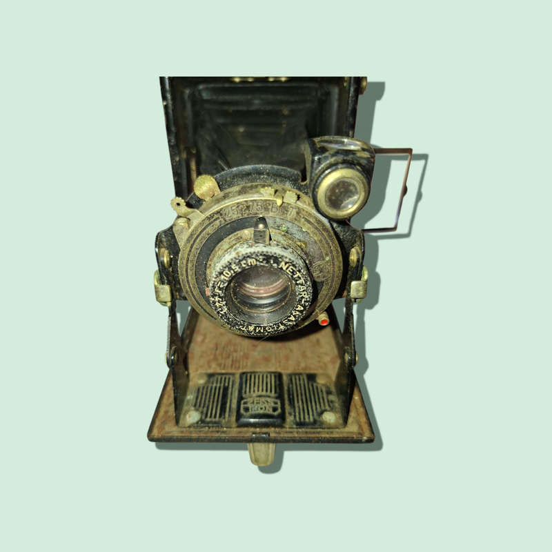 Antique Zeiss Ikon Bob 510/2 Folding Camera