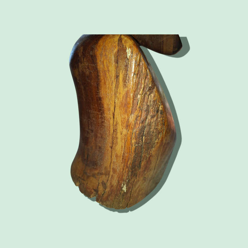 Hand  Craved Wooden African Sculpture