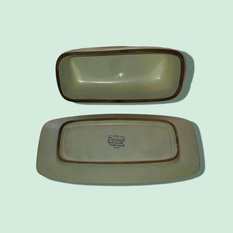 Catalina casual Ceram butter dish