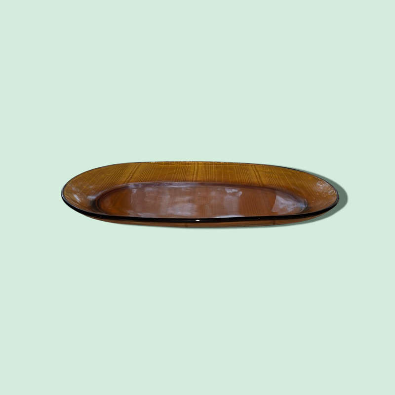 Amber Platter dish