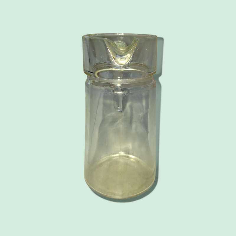 Retro French clear Glass Jug