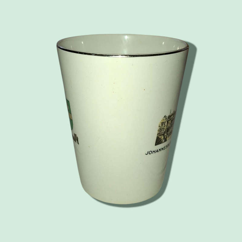 1886 To 1936 Vintage Porcelain Cup Johannesburg Jubilee - Maddock made in England