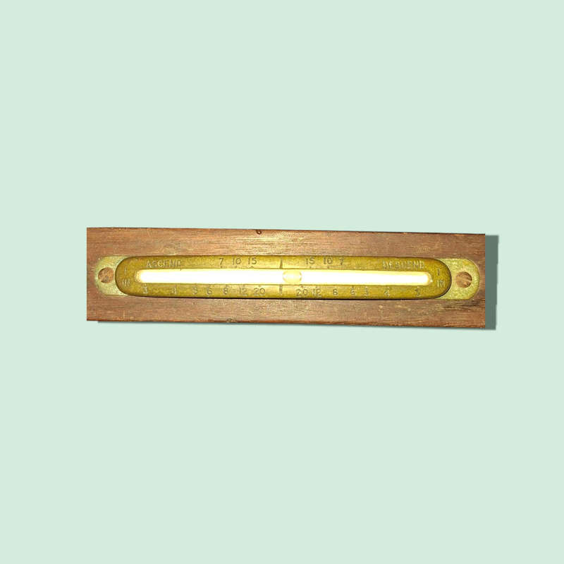Extremely Rare Navy Spirit Level