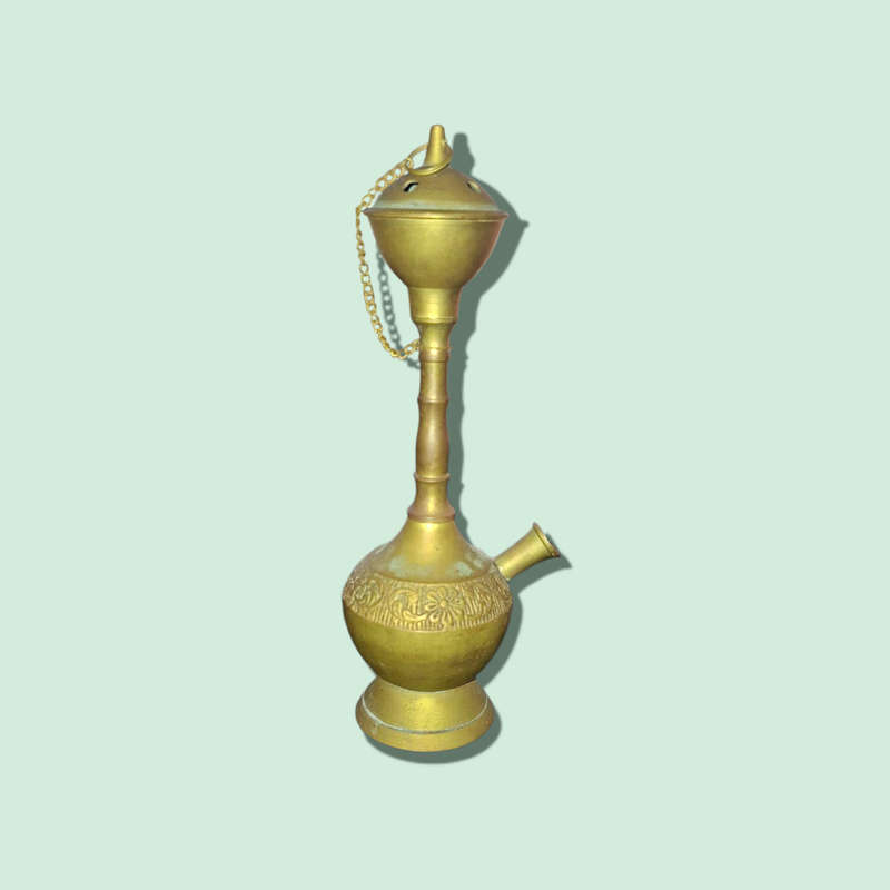 SOLID BRASS INCENSE STICK CONE BURNER HOLDER