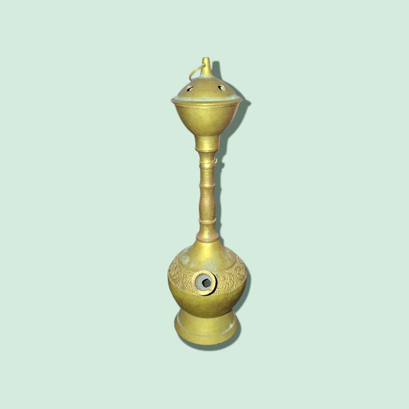 SOLID BRASS INCENSE STICK CONE BURNER HOLDER