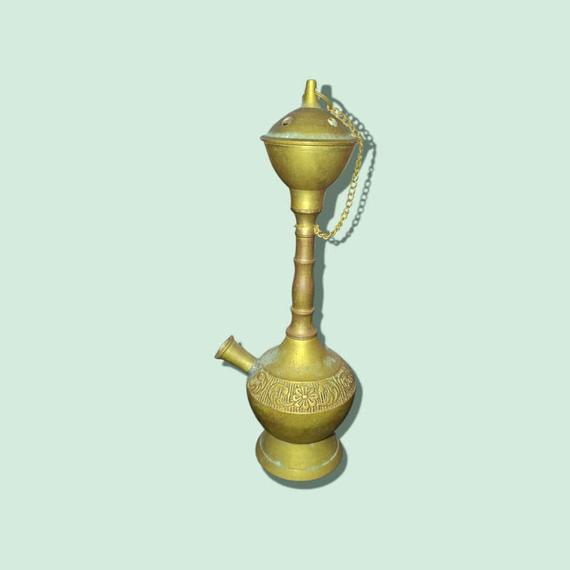 SOLID BRASS INCENSE STICK CONE BURNER HOLDER