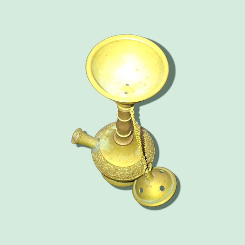 SOLID BRASS INCENSE STICK CONE BURNER HOLDER
