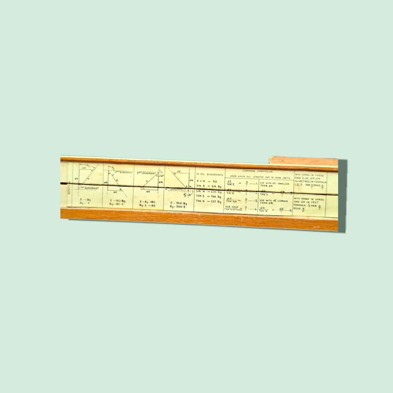 J.H. Stewart Polyphase Duplex Slide Ruler
