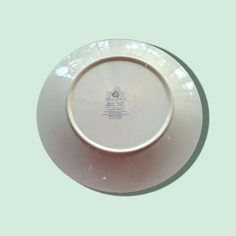 DELFT SPECIAL LIMITED COLLECTOR'S EDITION PLATE - "THE MAID SERVANT"