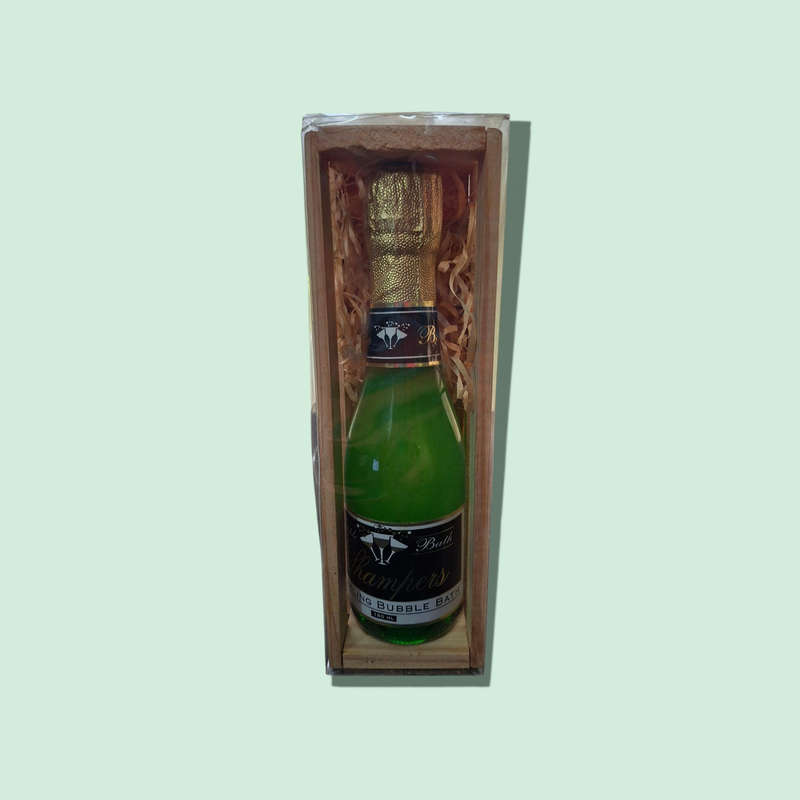 Shampers Sparkling Bubble bath in wooden box