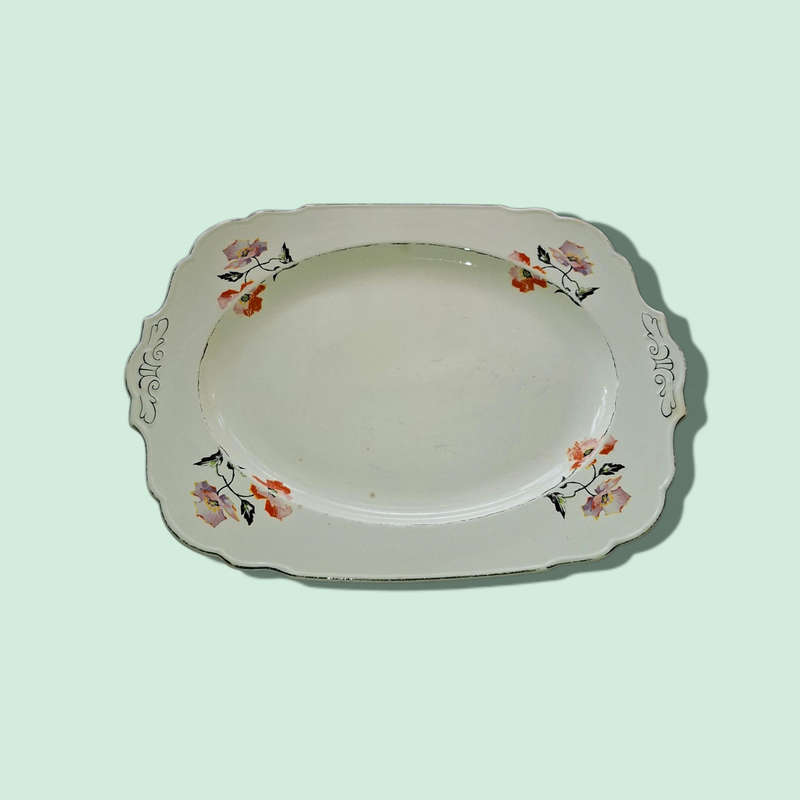 Vintage W H Grindley & Co Ltd (Windsor Ivory)  Serving Plate