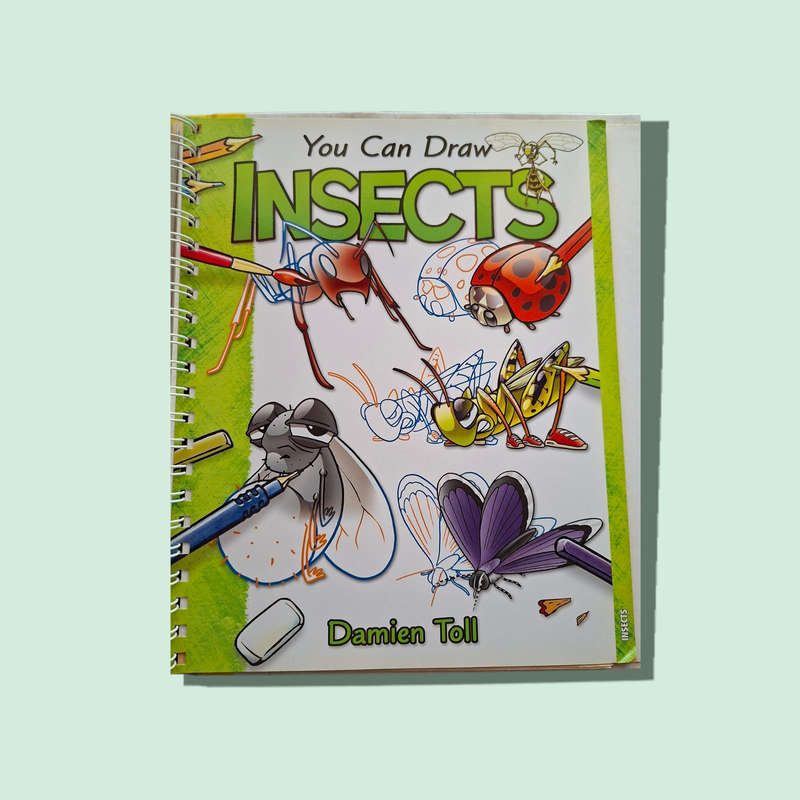 You Can Draw by Damien Toll (2006, Spiral/Hardback): 8 Books In 1