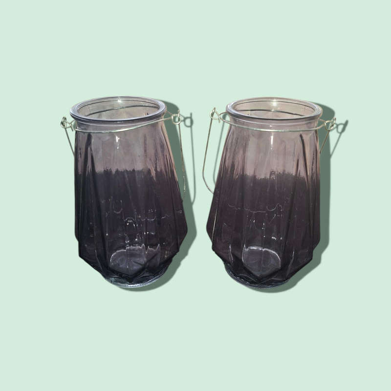 Lantern Candleholder Purple