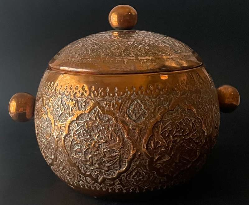Large copper bowl (Indian made )