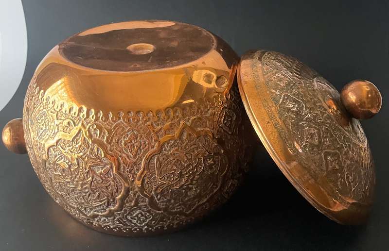 Large copper bowl (Indian made )