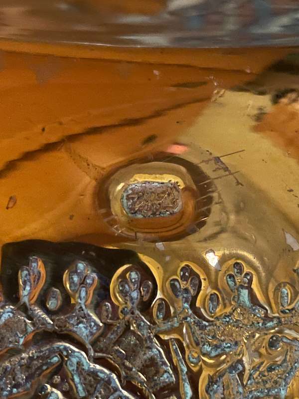 Large copper bowl (Indian made )