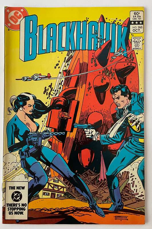 DC comics BLACKHAWK book number 263 October