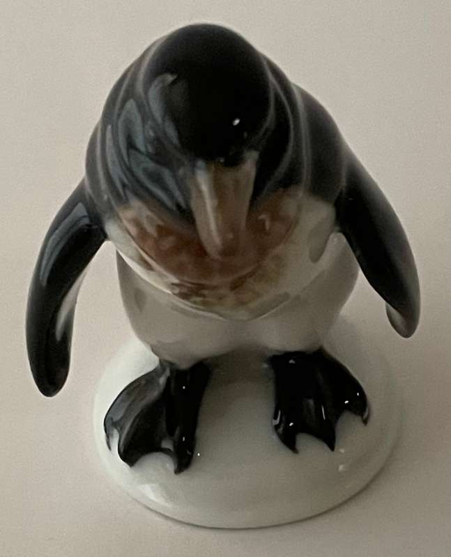 Rare Rosenthal penguin figurine (398) by K. Himmelstoss