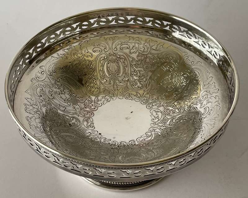 Stunning Mappin & Webb silver plated sweet dish