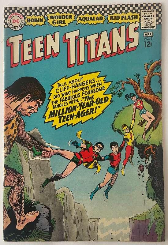 DC Comics Teen Titans #2 April 1966