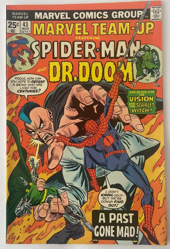 Marvel Team-up featuring Spider-man and Dr. Doom #43 March 1975