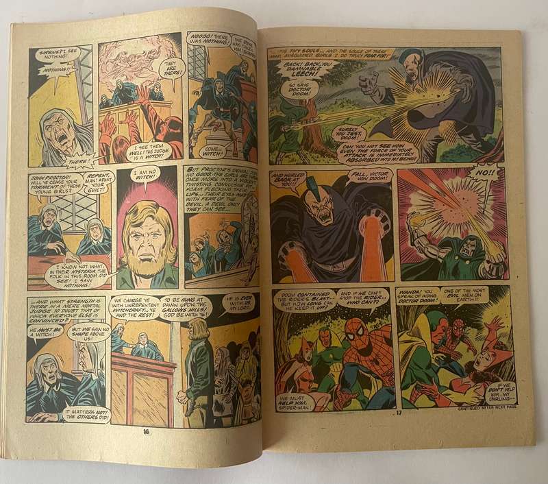 Marvel Team-up featuring Spider-man and Dr. Doom #43 March 1975