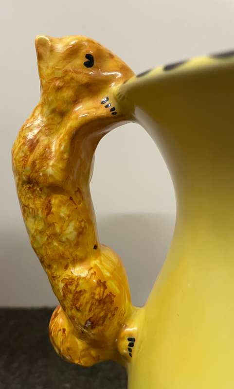 Rare Art deco Burleigh ware squirrel jug