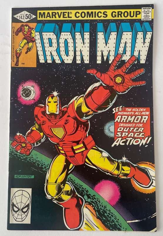Marvel Comics Iorn man book#142 from January 1981