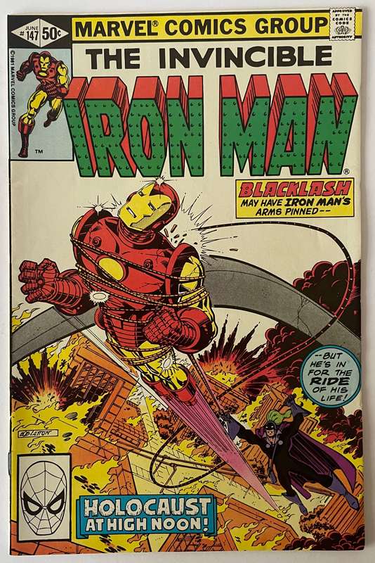 Marvel Comics the Invincible Iorn Man # 147 June 1981