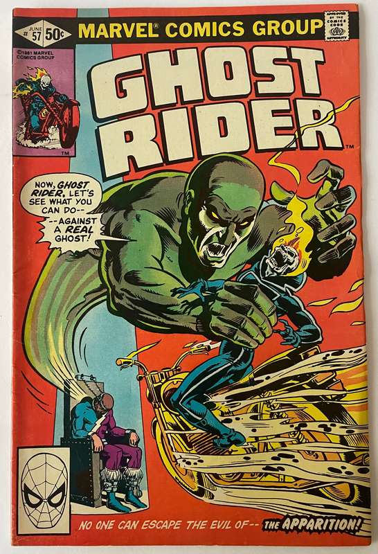 Marvel Comics Ghost Rider book # 57 June 1981