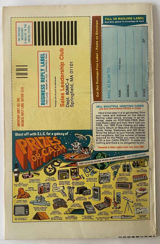 Marvel comics Fantasy Masterpieces The Silver Surfer #8 from July 1980