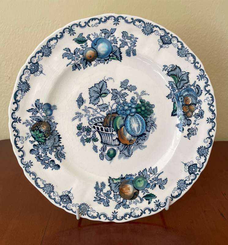 A lovely Masons ironstone Fruit basket decorative plate