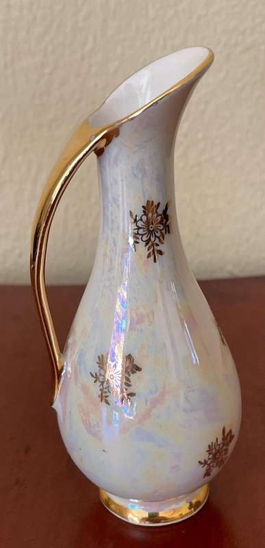 A beautiful Imperial German lister finish bud vase