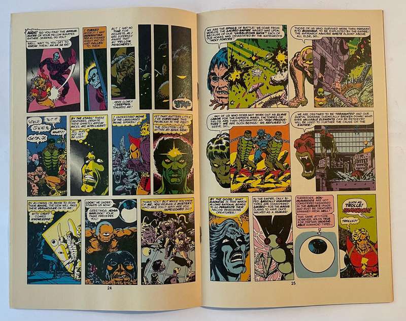 Marvel Comics Warlock special edition #1 from December 1982 Cover art Jim Starlin