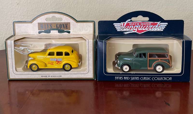 Pair of Lledo die cast models
