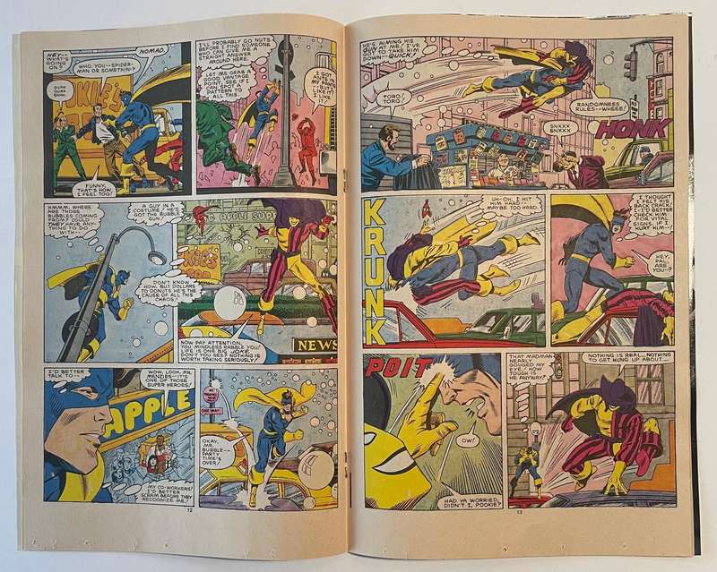 Marvel comics Captain America book # 307 from July of 1985