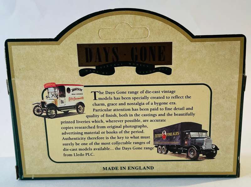 Pair of Lledo Days Gone vintage models die cast models