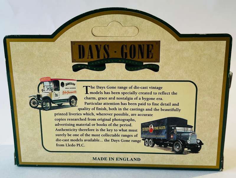 Pair of Lledo Days Gone vintage models die cast models