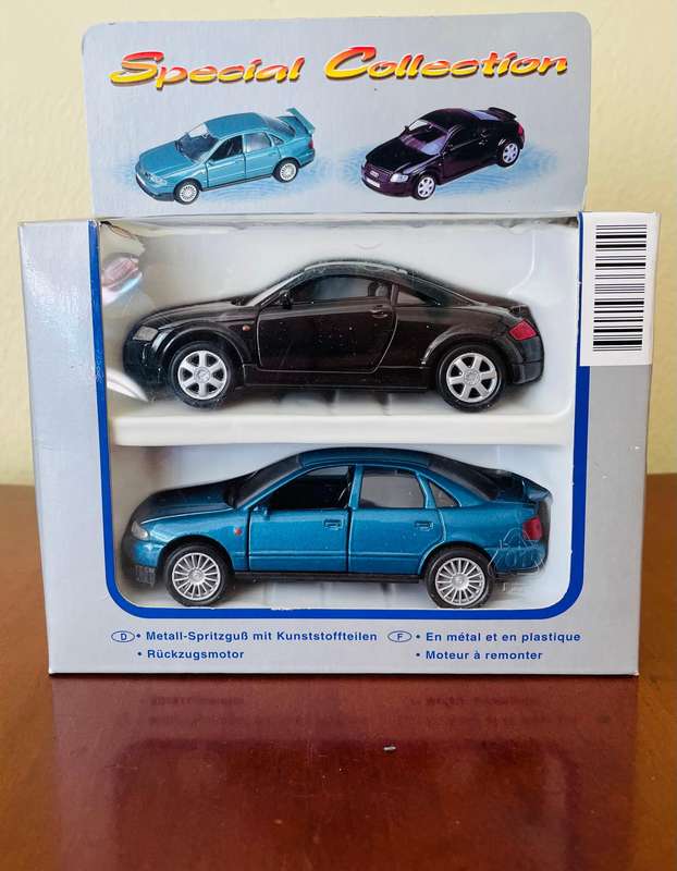 Special collection Audi A4 & Audi TT die cast models by Welly die casting 1:36/38 scale
