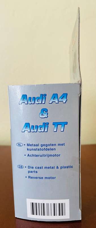 Special collection Audi A4 & Audi TT die cast models by Welly die casting 1:36/38 scale
