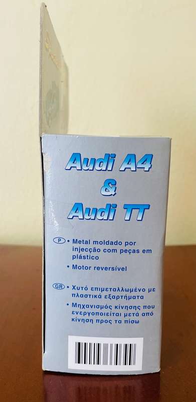 Special collection Audi A4 & Audi TT die cast models by Welly die casting 1:36/38 scale