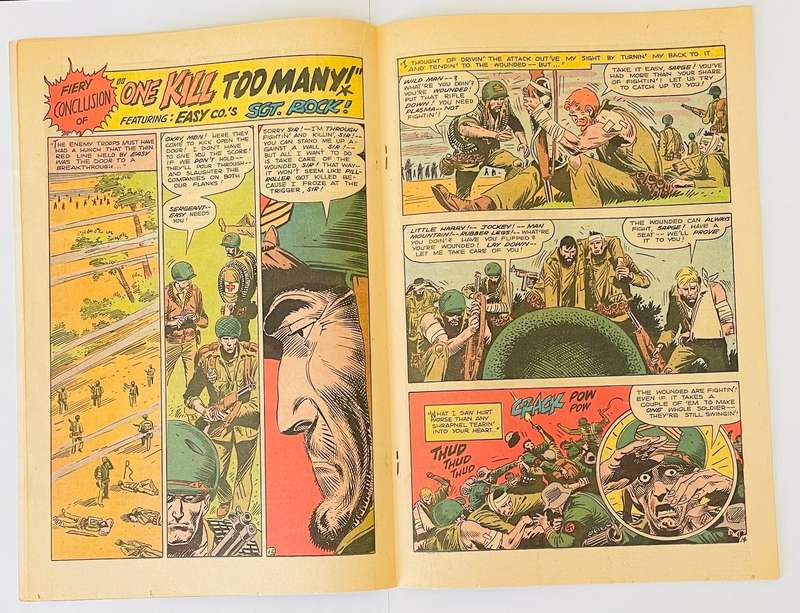 DC comics Our Army at War featuring SGT Rock book # 174 from December 1966
