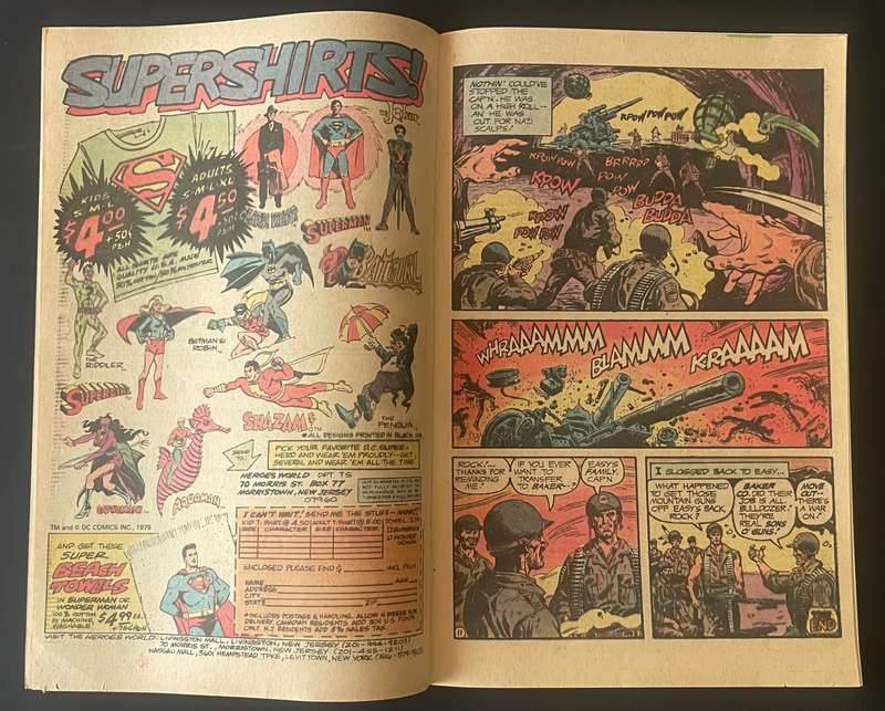 DC Sgt Rock #331 The Sons of War (Aug 1979)