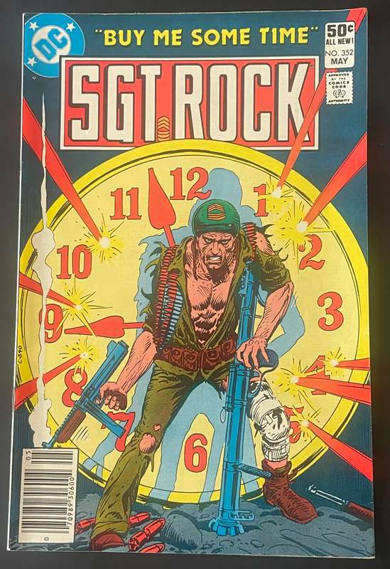 DC sgt Rock #352 Buy me some time (May 1981)