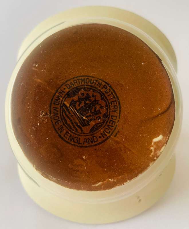 Darthmouth pottery from Devon - "Waste not Want not" serving dish.
