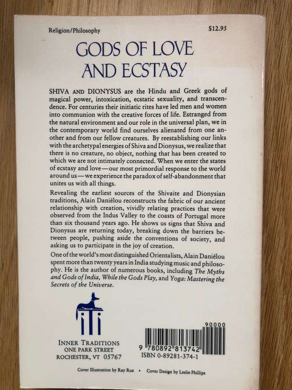 Alain Danielou - Gods of Love and Ecstasy