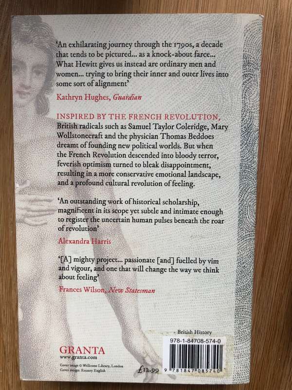 Rachel Hewitt - A Revolution of Feeling