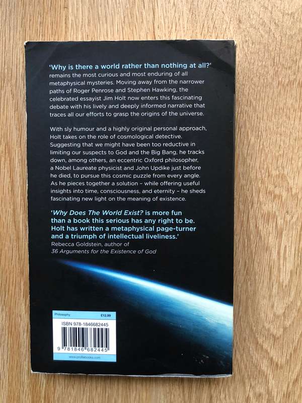Jim Holt - Why Does The World Exist?